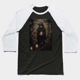Lost in the woods - oil painting Baseball T-Shirt
